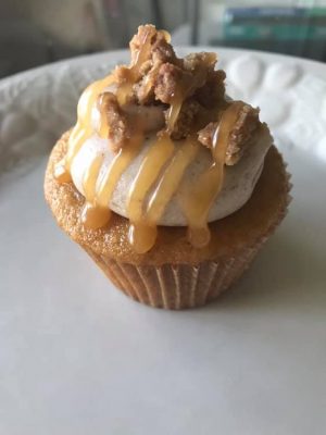 Toffee Apple Cupcakes